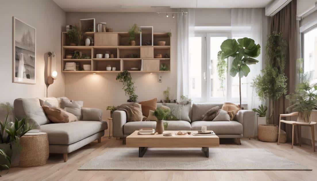 como decorar apartamento pequeno