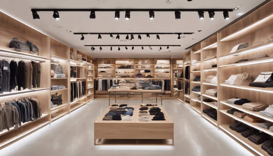 Estratégias eficientes para organizar loja de roupas