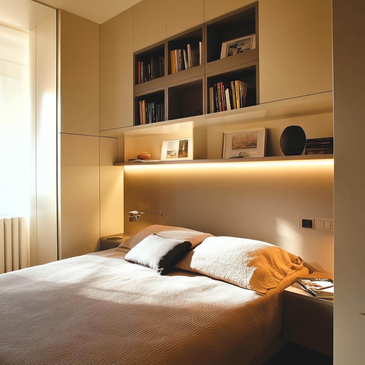 como otimizar espaço no quarto