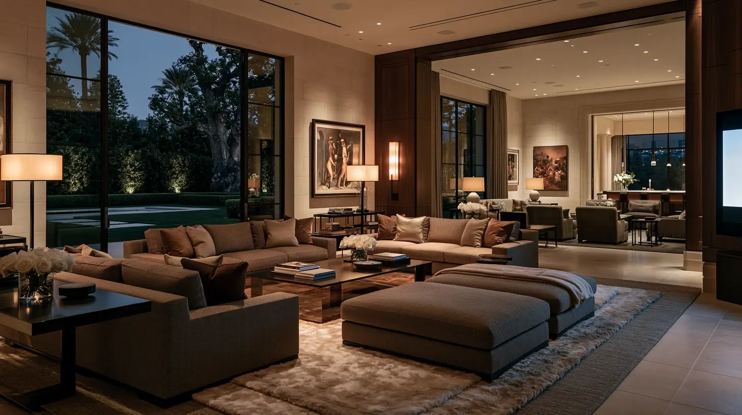 Como montar uma sala de estar moderna? Guia de decoração